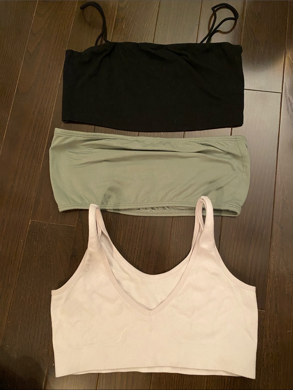 3 Women’s Tops - Black, Sage, Blush
